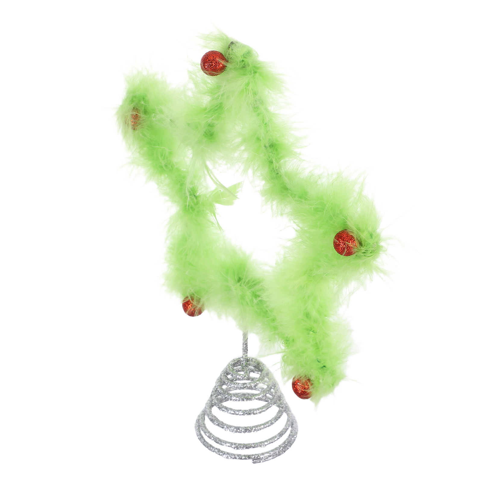 Star Tree Topper - Grüner Metallstern als Baumspitze, Weihnachtsbaum-Dekoration, festliche