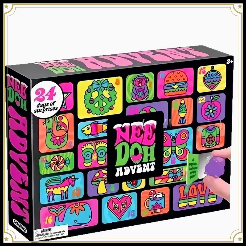 Advent Calendar Gift - 2026 NeeDoh Adventskalender Geschenk für Kinder