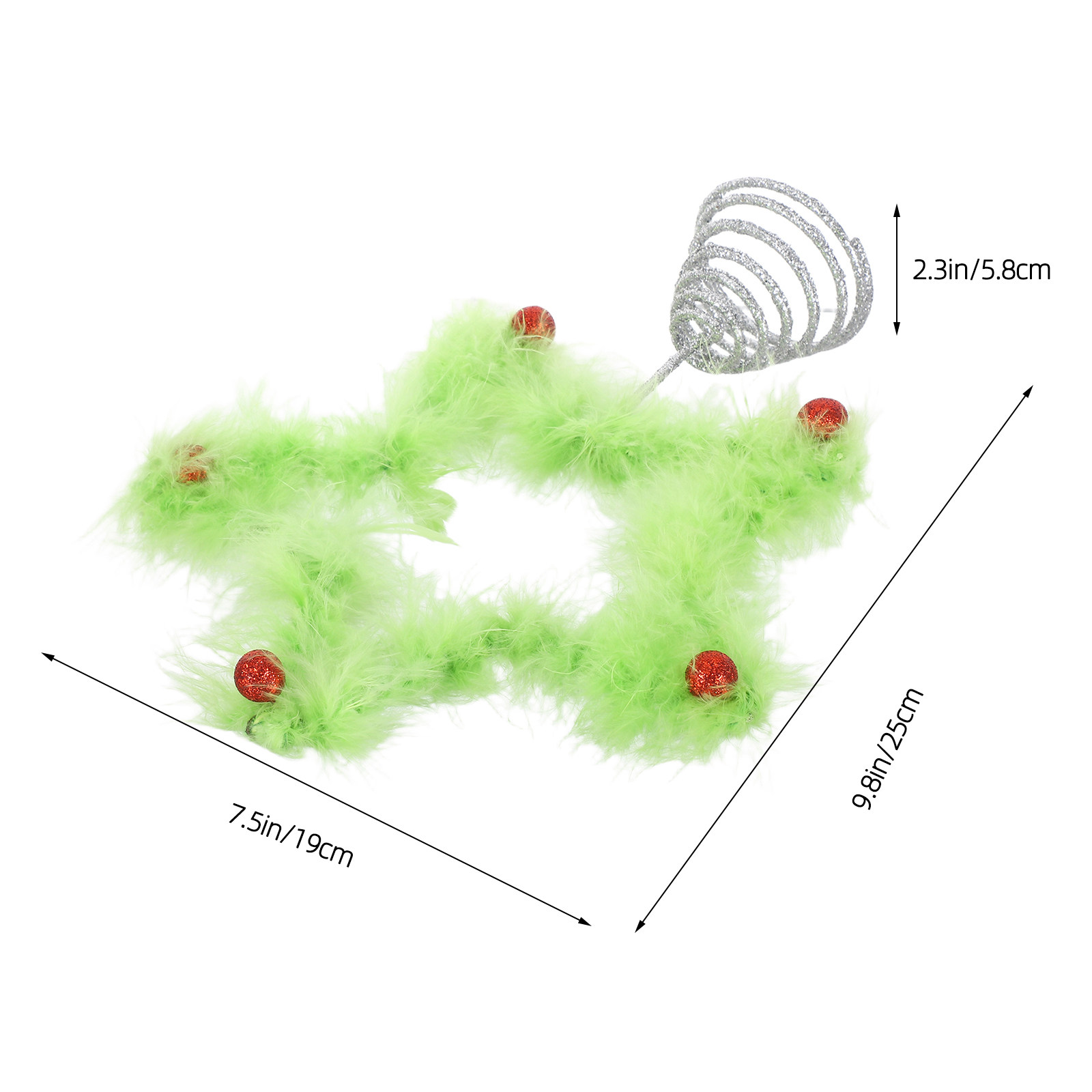 Grüner Metallstern als Baumspi – Star Tree Topper Bewertung und Preis