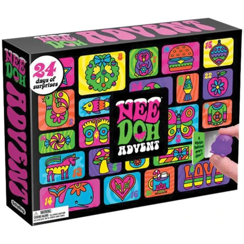 2026 NeeDoh Adventskalender 3D – Advent Calendar Gift Bewertung und Preis