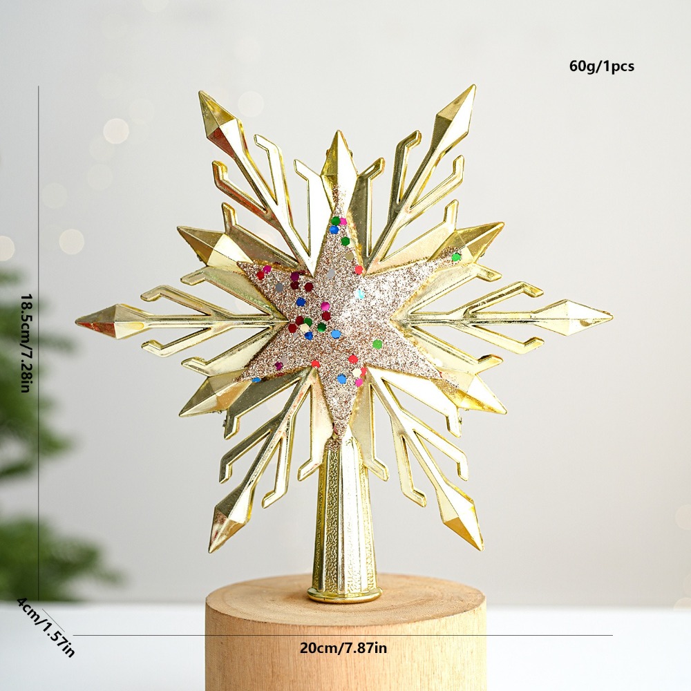 Kunststoff-Sternspitze, galvan – Star Tree Topper Bewertung und Preis