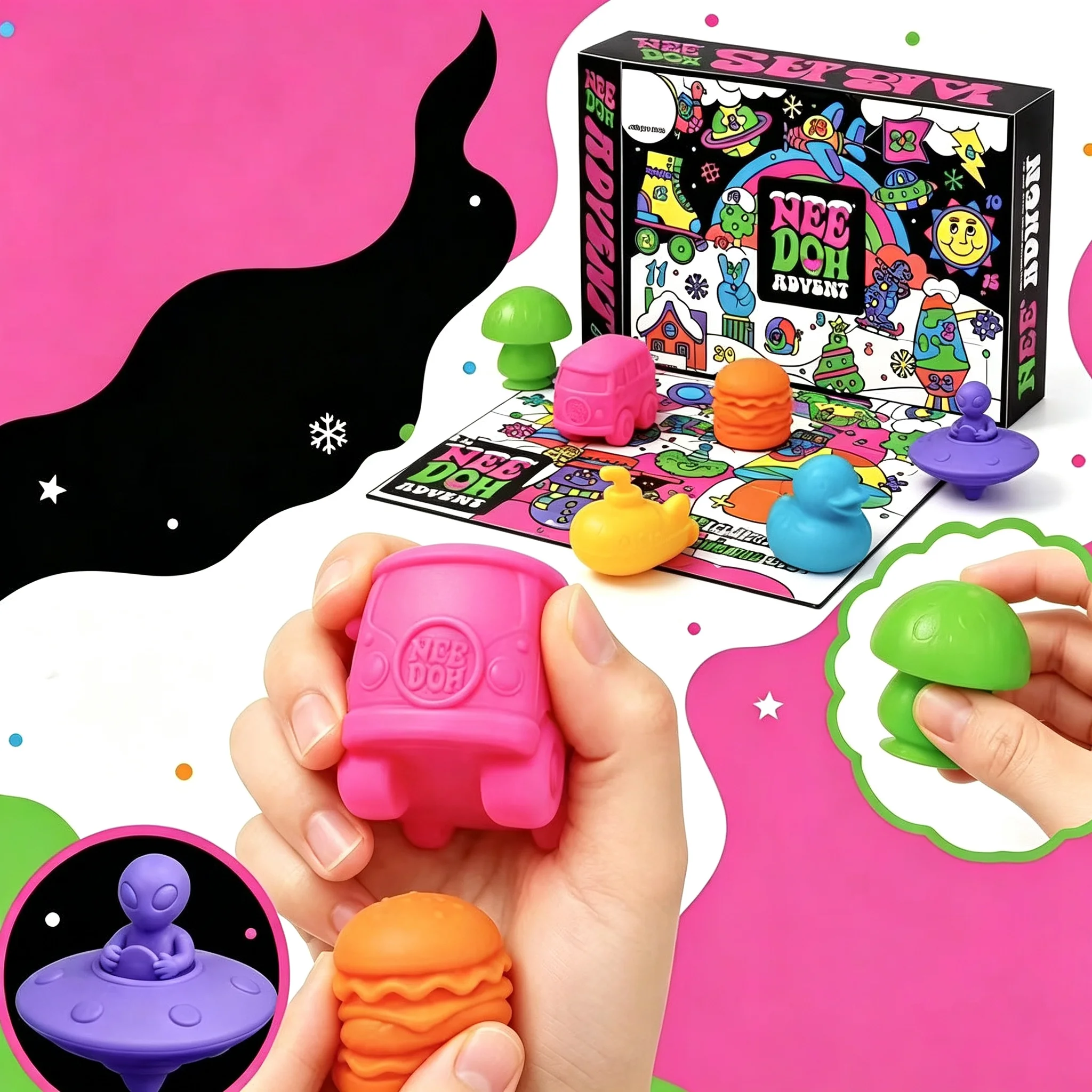 2026 Neuer Heißer Needoh Adven – Advent Calendar Gift Bewertung und Preis