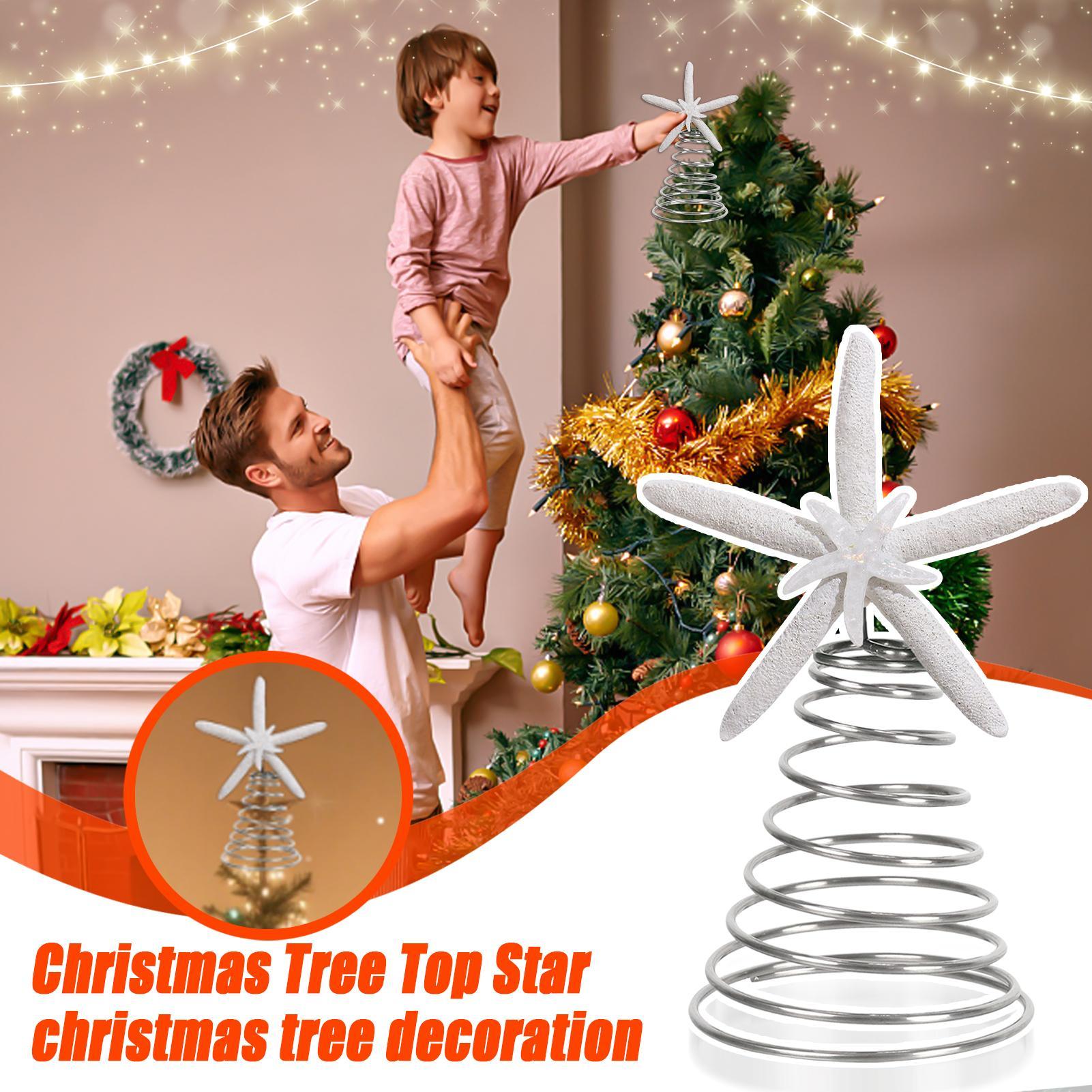 Weihnachtsbaumspitze, Stern, k – Star Tree Topper Bewertung und Preis