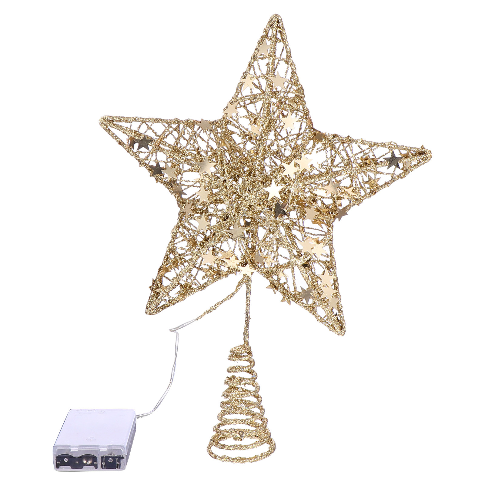 Weihnachtsbaum-Dekoration Outd – Star Tree Topper Bewertung und Preis