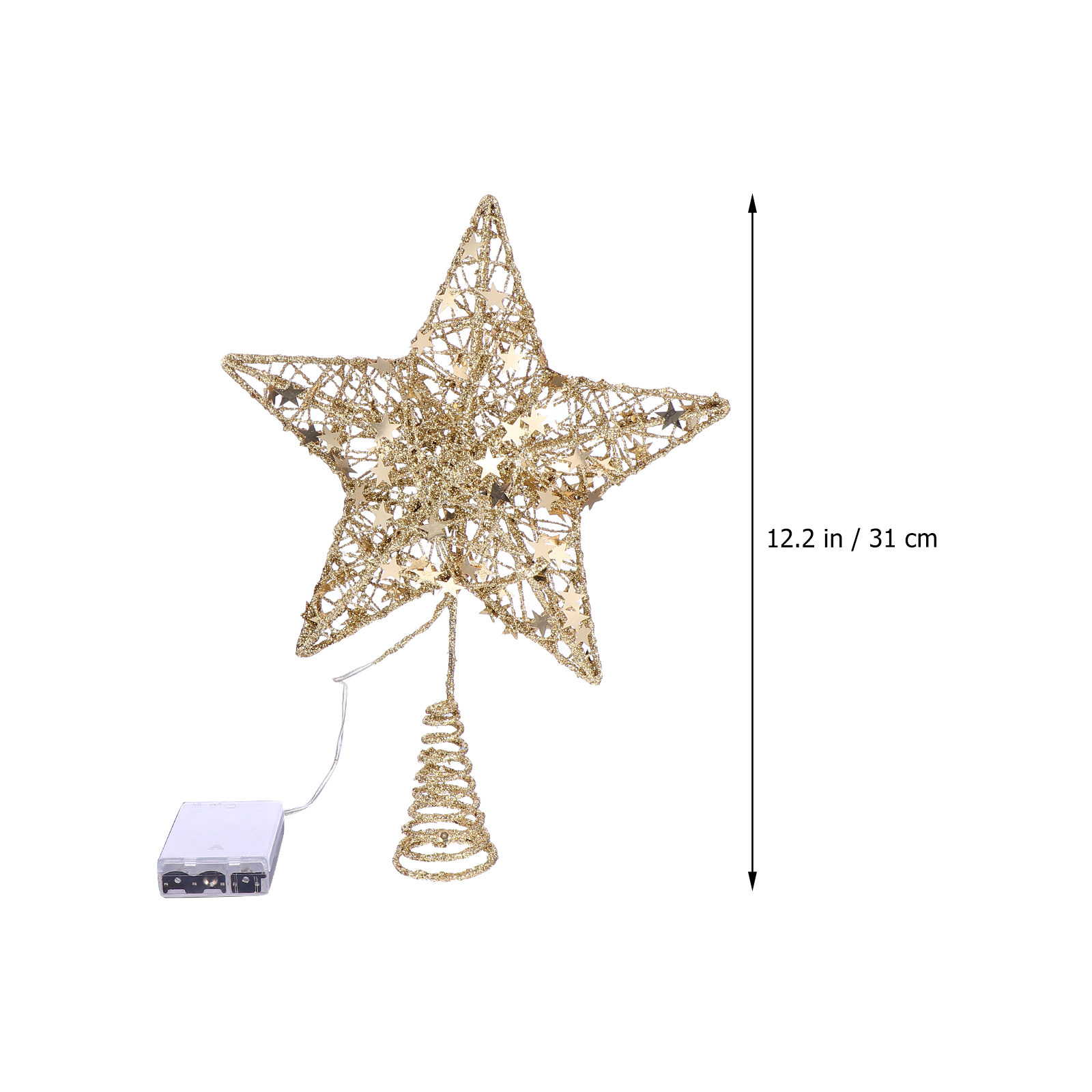 Weihnachtsbaum-Dekoration Outd – Star Tree Topper Bewertung und Preis