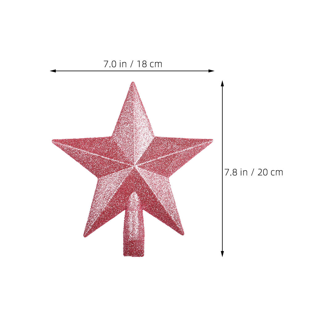 3 Stück Weihnachtsdekorationen – Star Tree Topper Bewertung und Preis