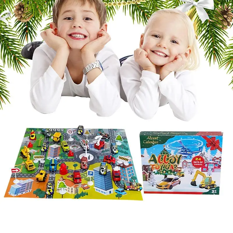 24-teiliges Auto-Spielzeug-Set – Advent Calendar Gift Bewertung und Preis