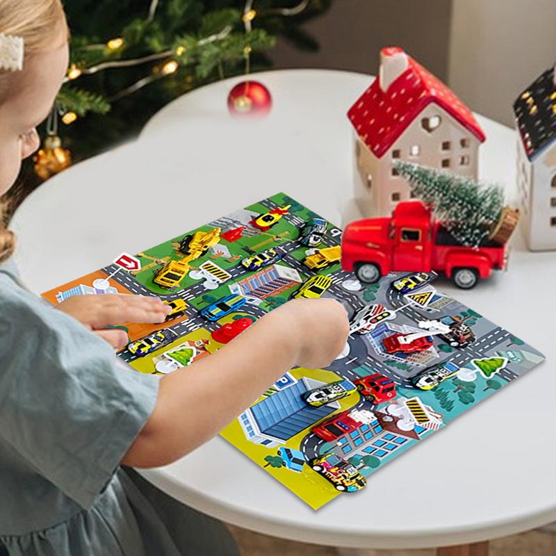24-teiliges Auto-Spielzeug-Set – Advent Calendar Gift Bewertung und Preis